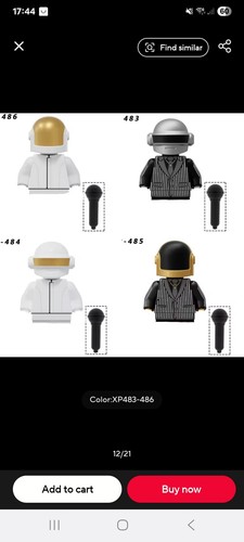 Custom daft punk - custom, figures