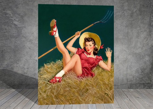 Gil elvgren country woman - elvgren,