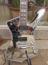 Domestic PAUL STANLEY Signature High Quality Electric Guitar, Mirror Guitar Body