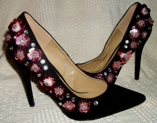 Size bebo black suede - 8,