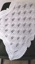 Hand Knitted Baby Shawl