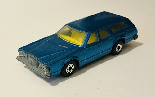 Matchbox blue cougar - matchbox,