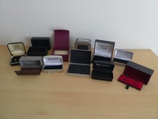 Job Lot Cufflink Boxes x 11