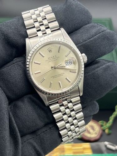 Rolex datejust 36mm watch - rolex,