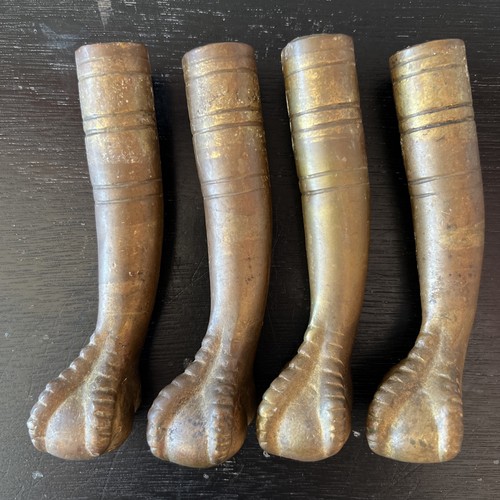 Antique brass claw - antique,
