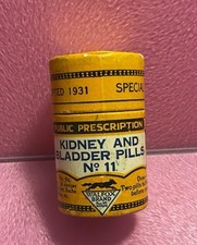 Walfox Public Prescription Kidney & Bladder Pills No 11 Empty Advertising Box
