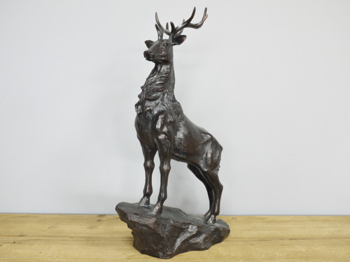 Large bronzed effect resin - bronzed,