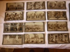 25 Antique 1900’s Underwood Stereograph  Photos Venice,Florence etc.