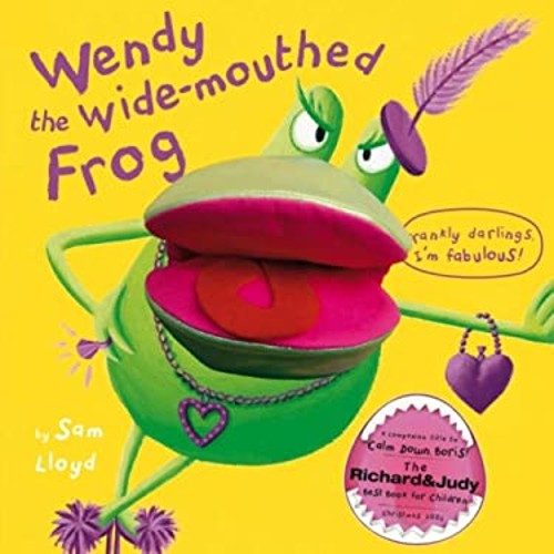 Wendy the widemouth frog - widemouth,