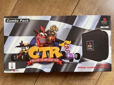PS1 CTR Crash Team Racing Combo Pack- Rare Bandicoot Collectors Boxset Limited