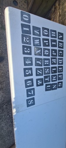 Vintage 1920s french - vintage, stencils