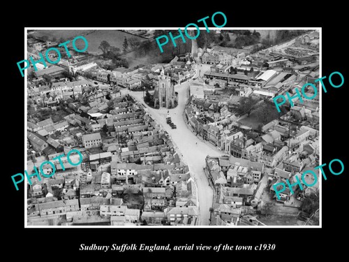 Sudbury suffolk england - suffolk, aerial