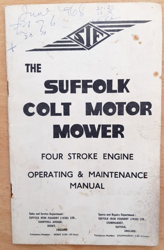 Suffolk colt operating m t - suffolk, m/t