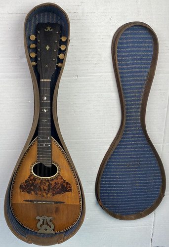 Antique imperial mandolin with - antique,