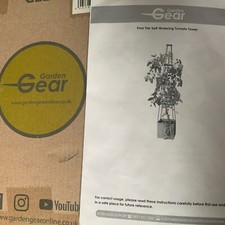 Garden Grow 4-Tier Self-Watering Tomato Vine Tower Fruit Veg Planter Flower Pot