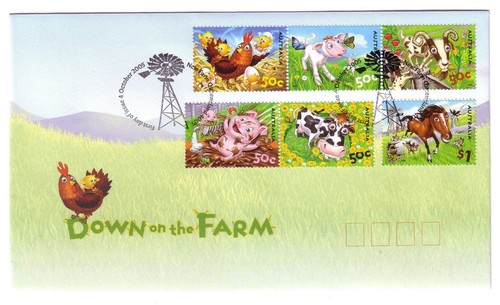 2005 fdc australia - 2005, australia.