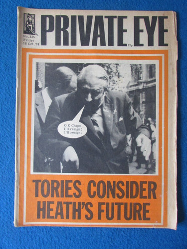 Private eye magazine issue - issue, 335