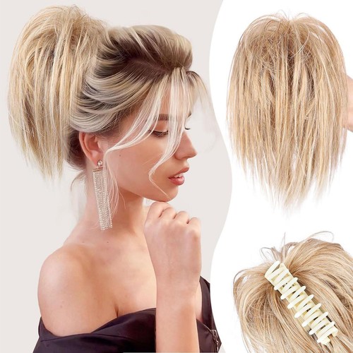 Claw clip ponytail - claw, in