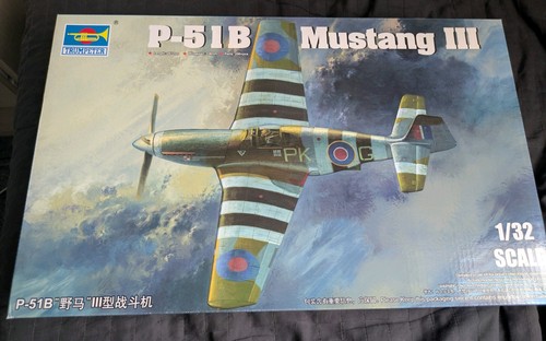 Trumpeter p51b mustang - 1/32,
