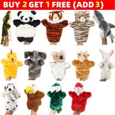  Animal Hand Puppet Full Body Muppet Plush Toy Prop Kid Glove Puppet Soft Plush