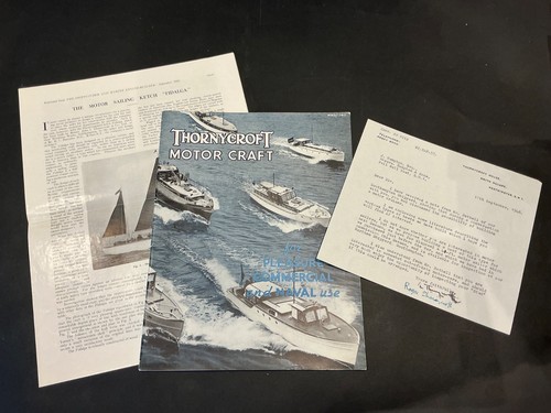 Thornycroft power boat - thornycroft,
