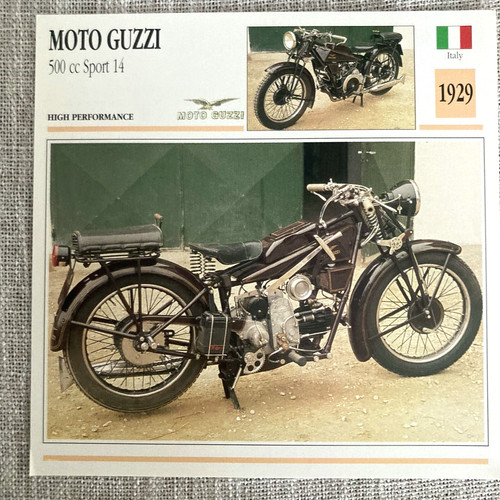 Moto guzzi 500 sport 14 - 500,