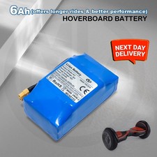 Segway Hoverboard Battery  36V 6ah High Quality Battery Longer Mileage UK STOCK