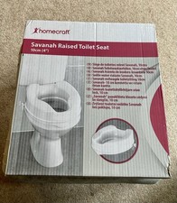Savanah Raised Toilet Seat New In Packaging Never Used