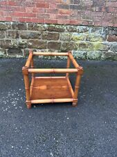 Mid Century G Plan Solid Teak Thai Bamboo Coffee table 1970's