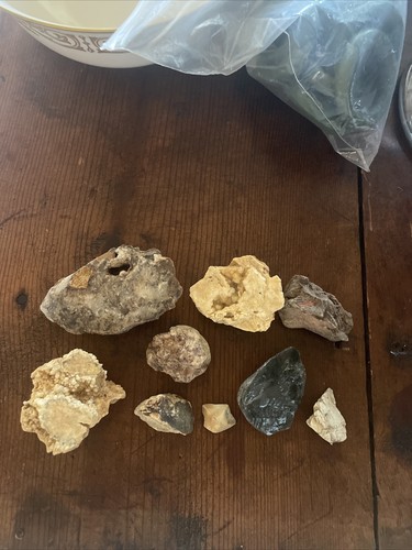 Large lot rocks minerals - rocks,