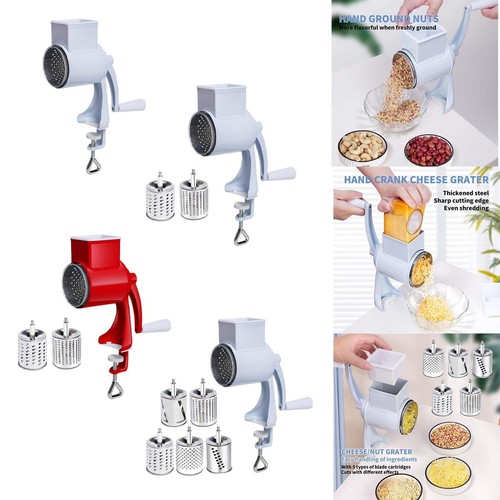 Rotary cheese shredder home - shredder,