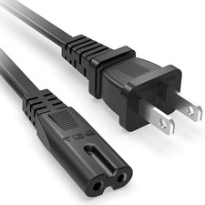 6.6Ft AC Power Supply Cord for