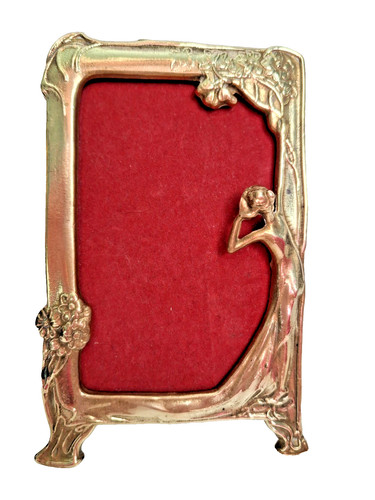 Antique art nouveau brass - antique,