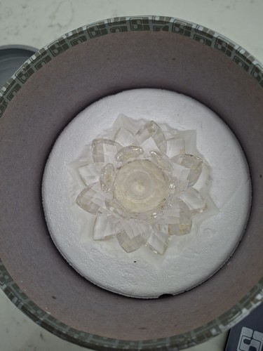 Swarovski water lily - water, can