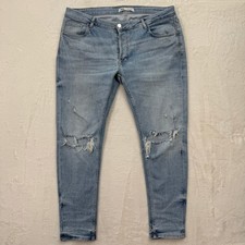 Zara Jeans Mens 36 Light Blue