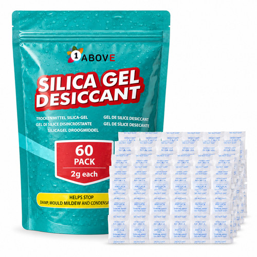 Silica gel sachets 60 - 2g,