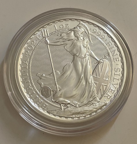 1oz 999 fine silver britannia - 999,