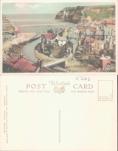 Staithes village and coastline