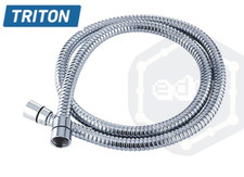 Triton 1.25m cone-to-cone flexible shower hose (Chrome) 28100210
