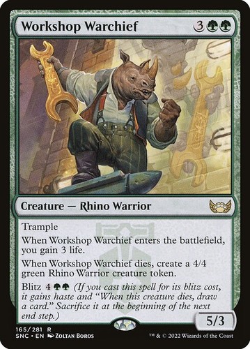 Workshop warchief foil streets - workshop,