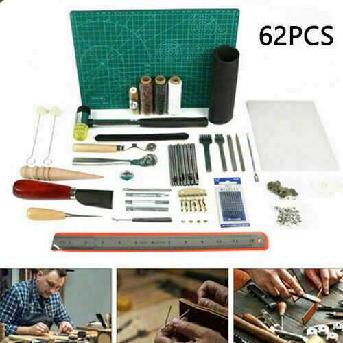 62x leather craft tools - leather,