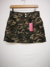 Camo cargo mini skirt 