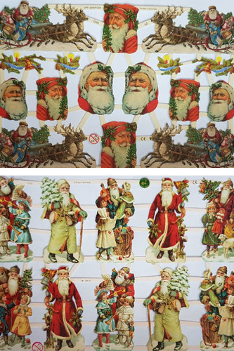 Vintage style christmas - style, paper
