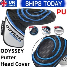 Odyssey Golf Putter Head Covers Club Mallet Blade Protector Magnetic Sleeve UK