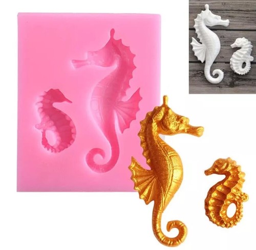 Sea horse silicone fondant - horse,