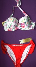 Lipsy Floral Bikini lace trim