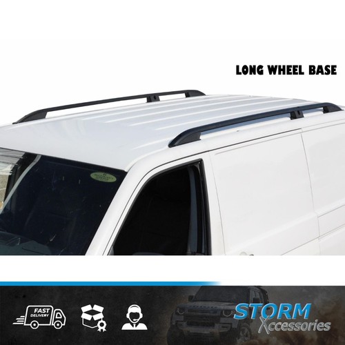 Black aluminium roof bars - roof,