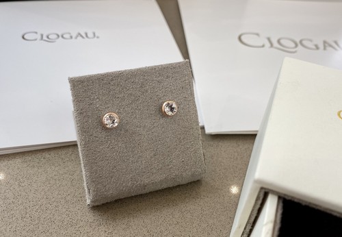 Brand new clogau - stud, earrings