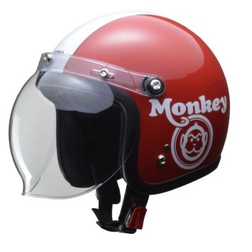 Honda monkey open face - monkey, helmet
