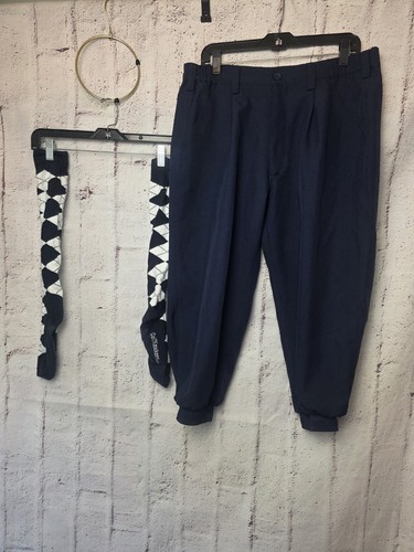 Golfknickers navy blue - golfknickers,